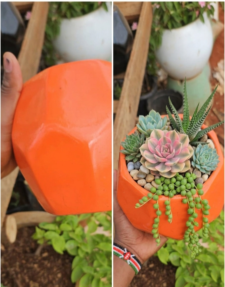 Diamond Planter